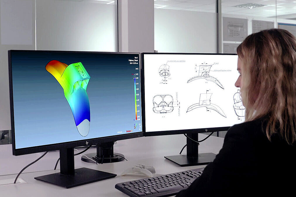 In-house research and development department at Röchling Medical