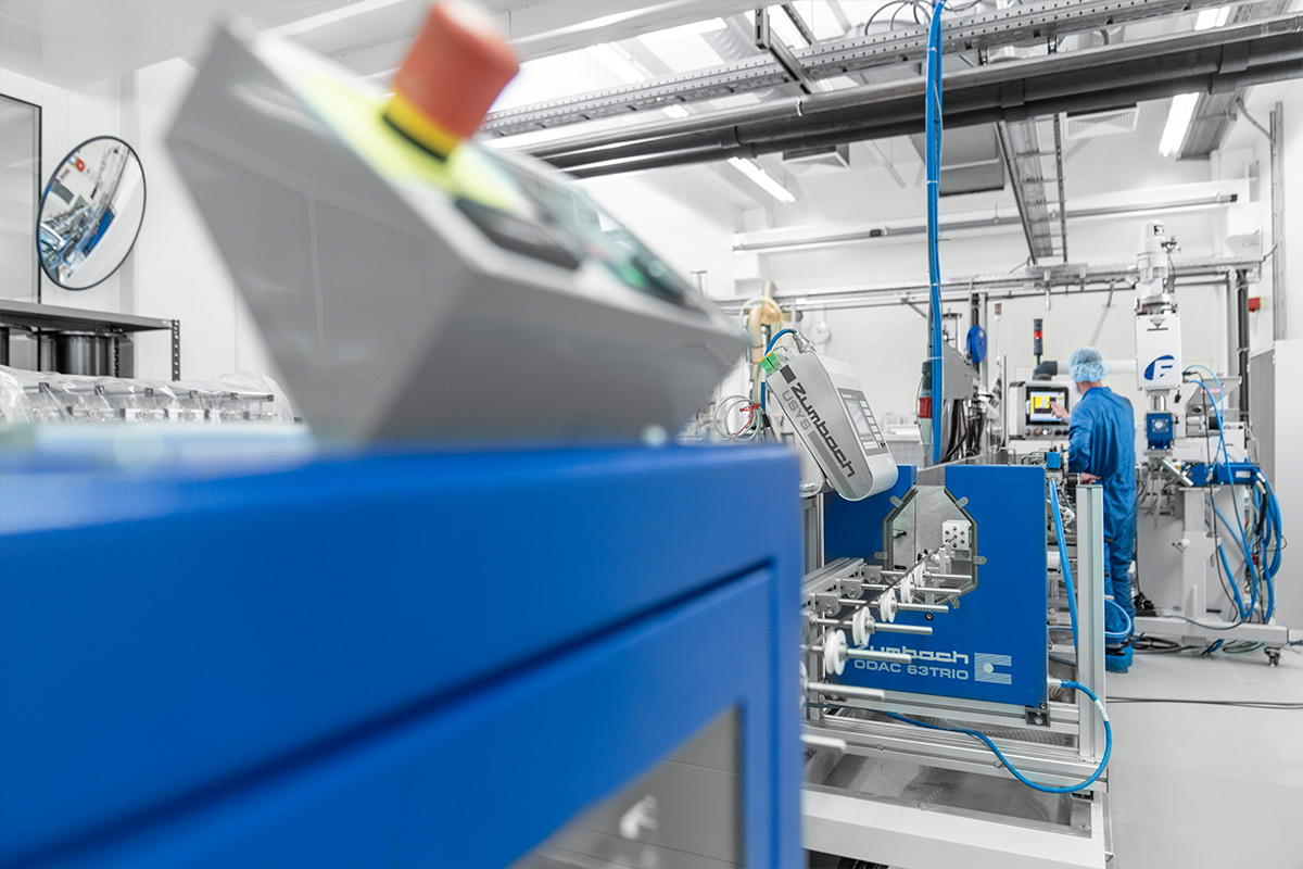 Cleanroom extrusion for medical technolgy