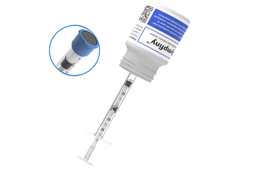 Sympfiny® drug delivery system for multiparticulate medication