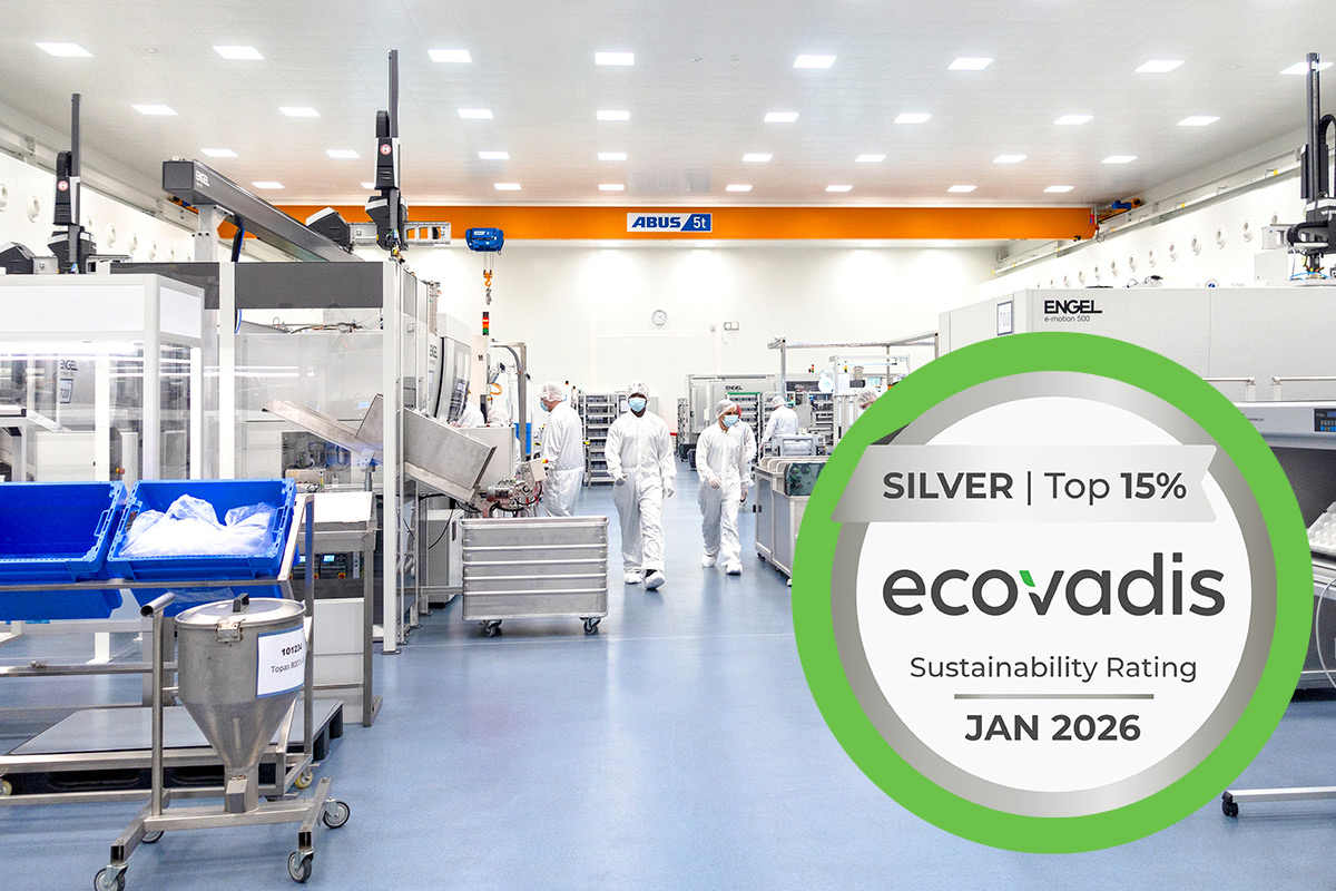 Röchling Medical Brensbach with EcoVadis Silver